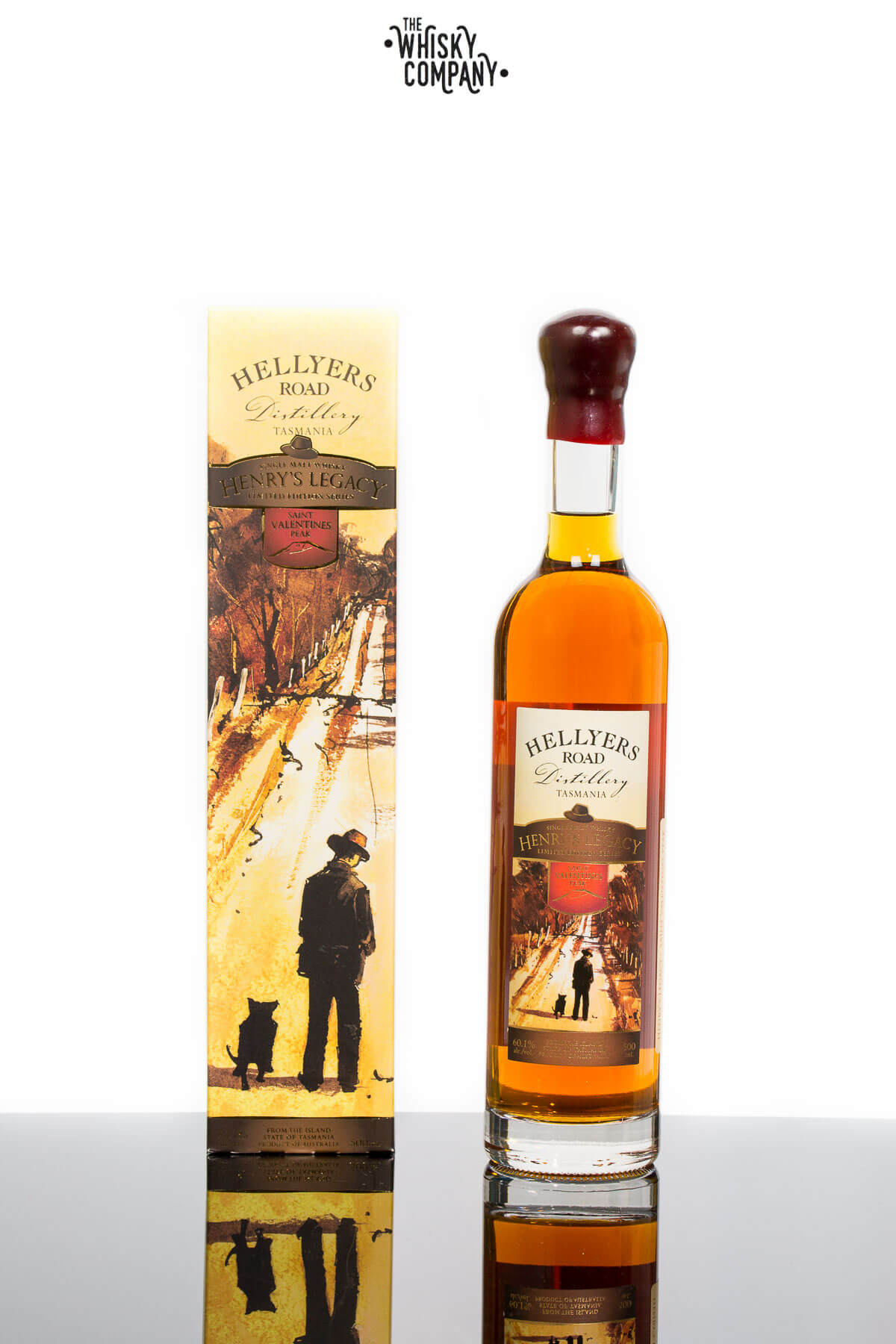 Hellyers Road Saint Valentines Peak Limited Edition Henry's Legacy Australian Single Malt Whisky (700ml)