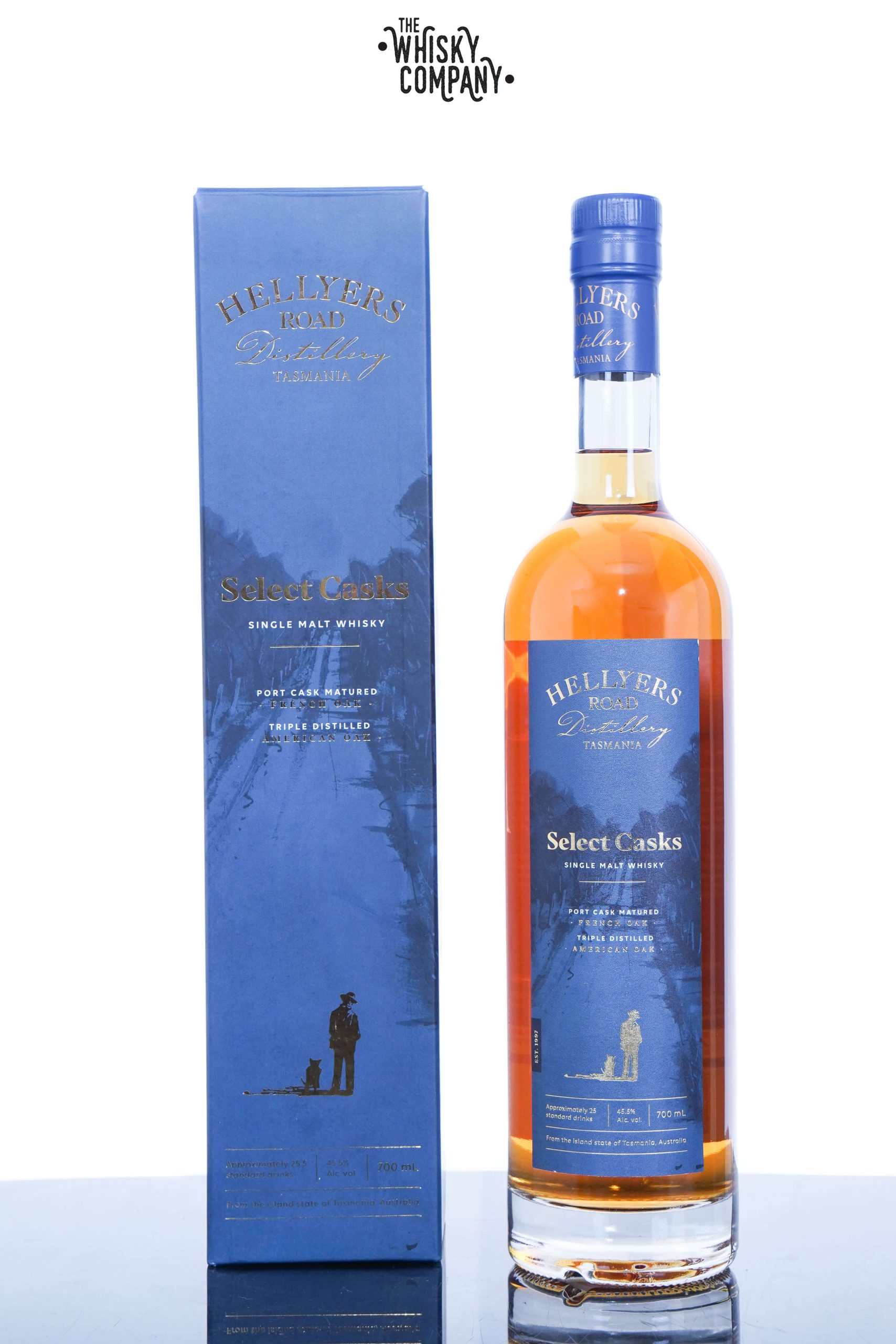 Hellyers Road Select Casks Port Cask French Oak Australian Single Malt Whisky