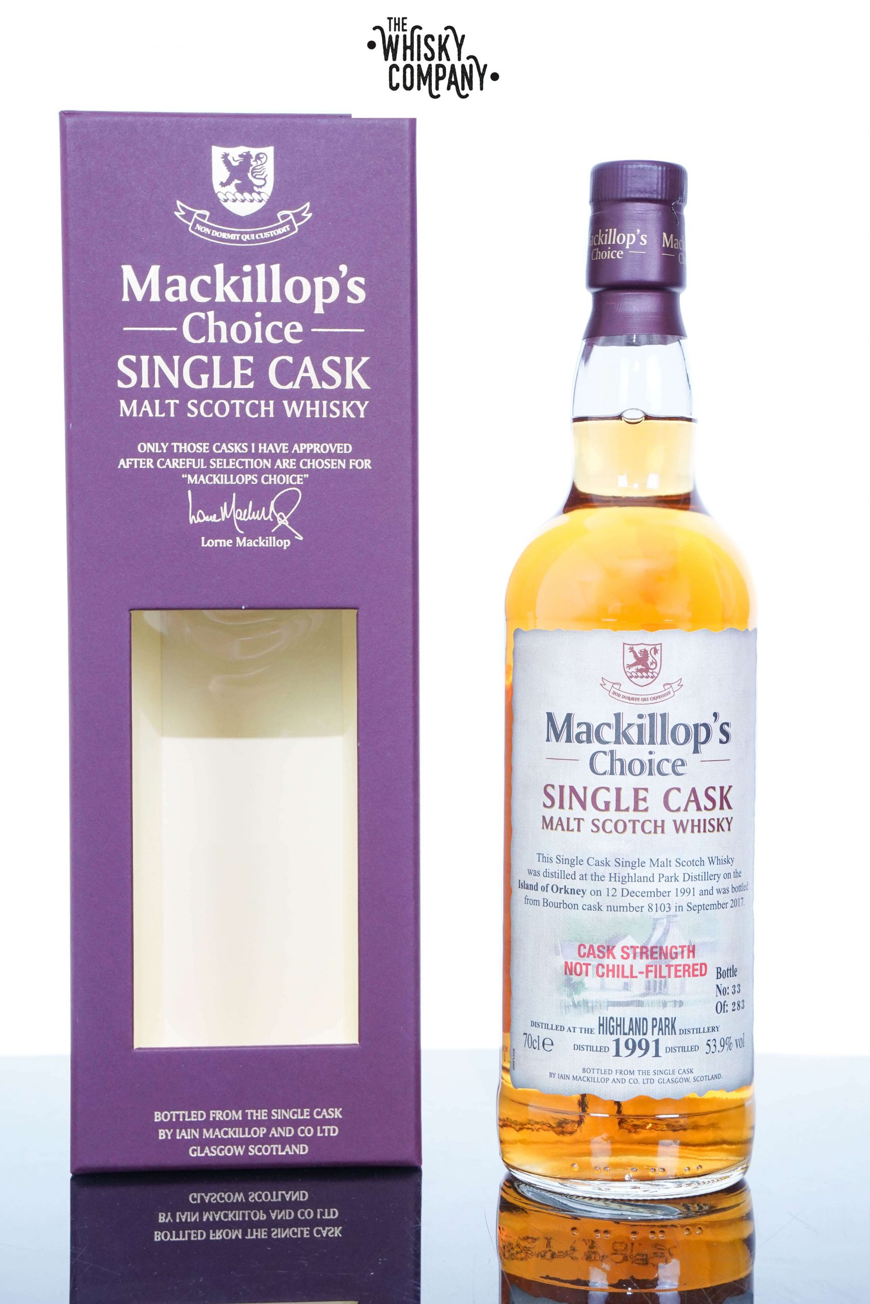 Highland Park 1991 Aged 19 Years | Scotch Whisky | Mackillop's Choice
