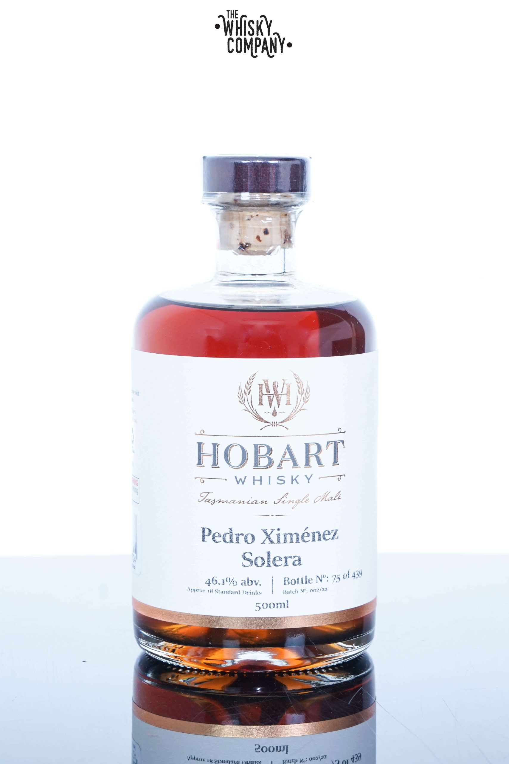 Hobart Pedro Ximenez Solera | Tasmanian Single Malt Whisky | TWC