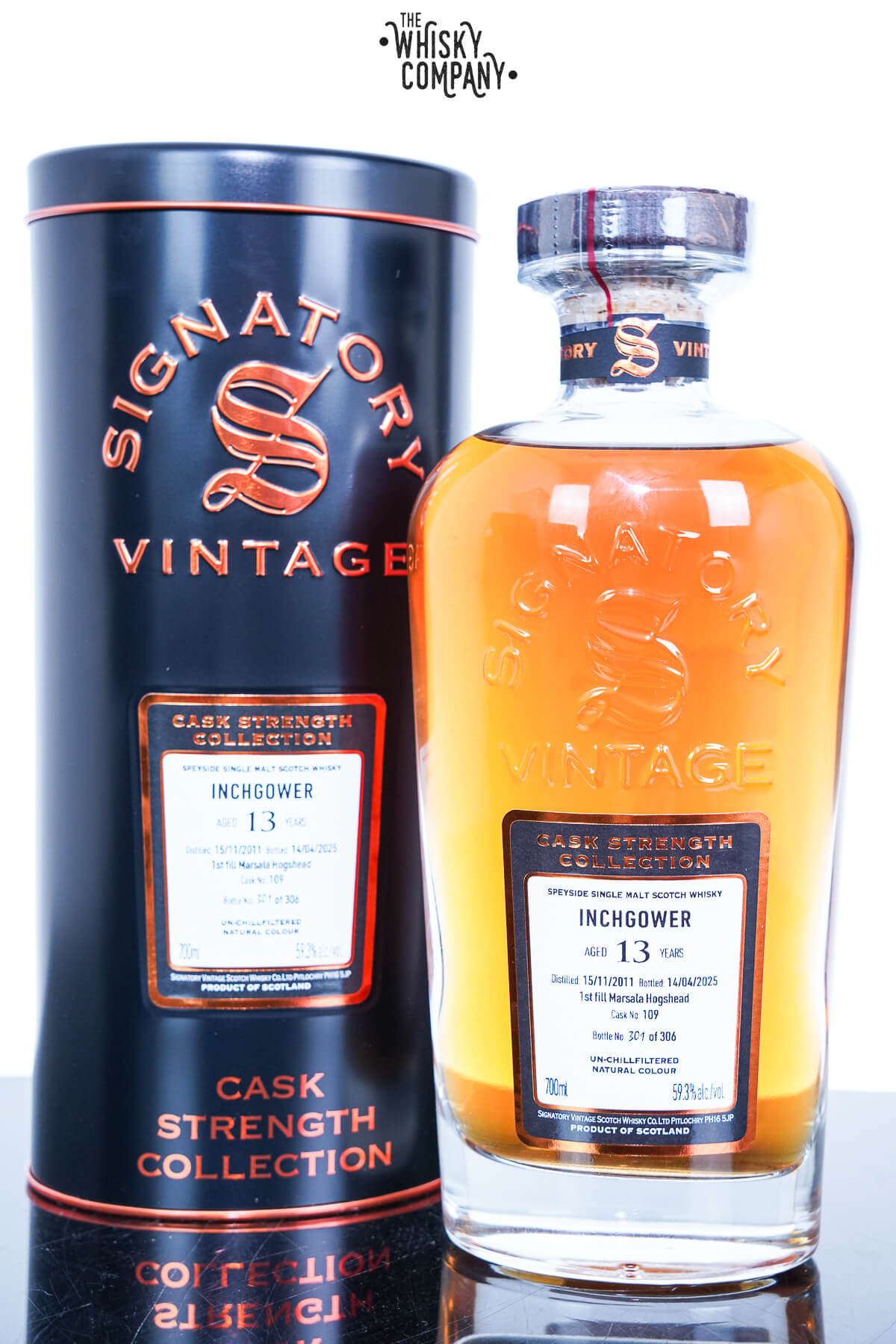 Inchgower 2011 13 Year Old Marsala Cask Strength Signatory