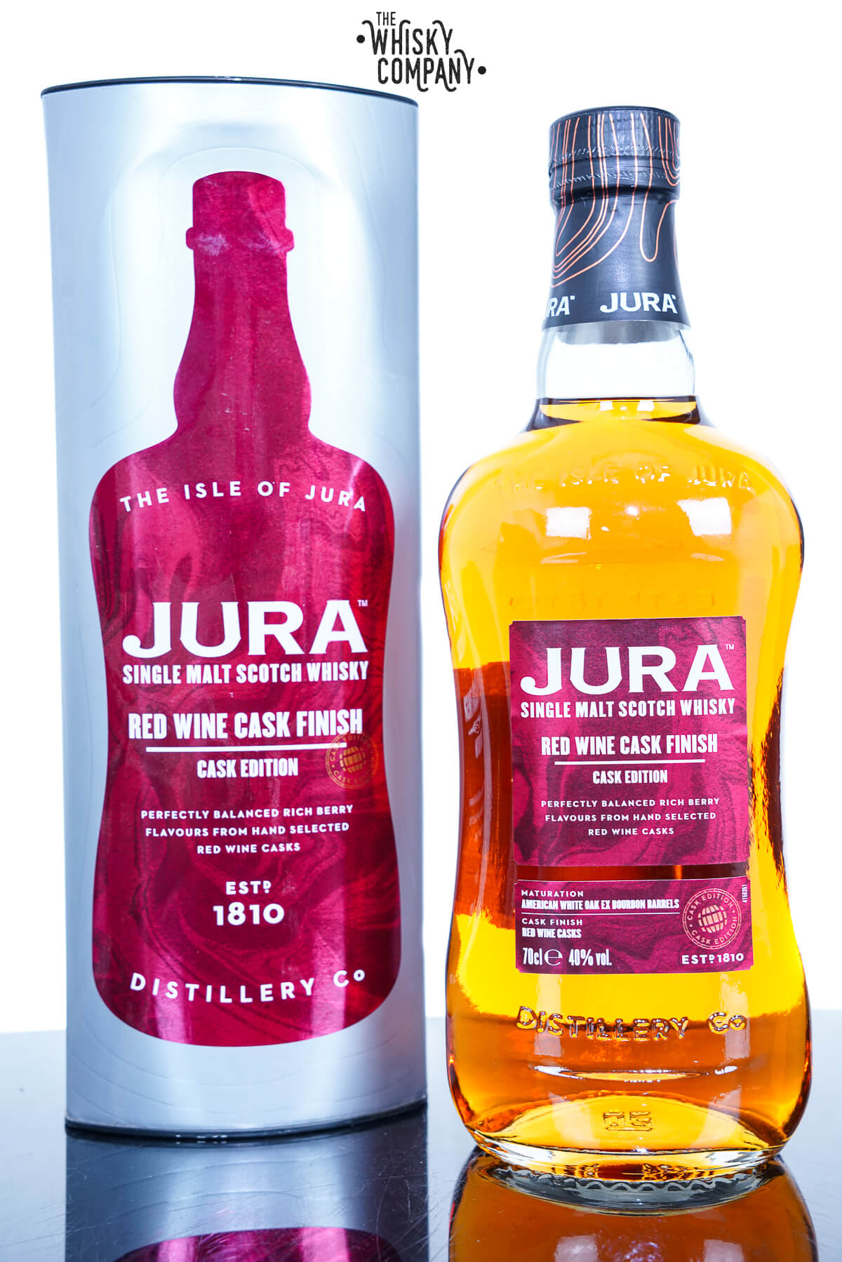 Jura Red Wine Cask Finish Cask Edition Single Malt Scotch Whisky