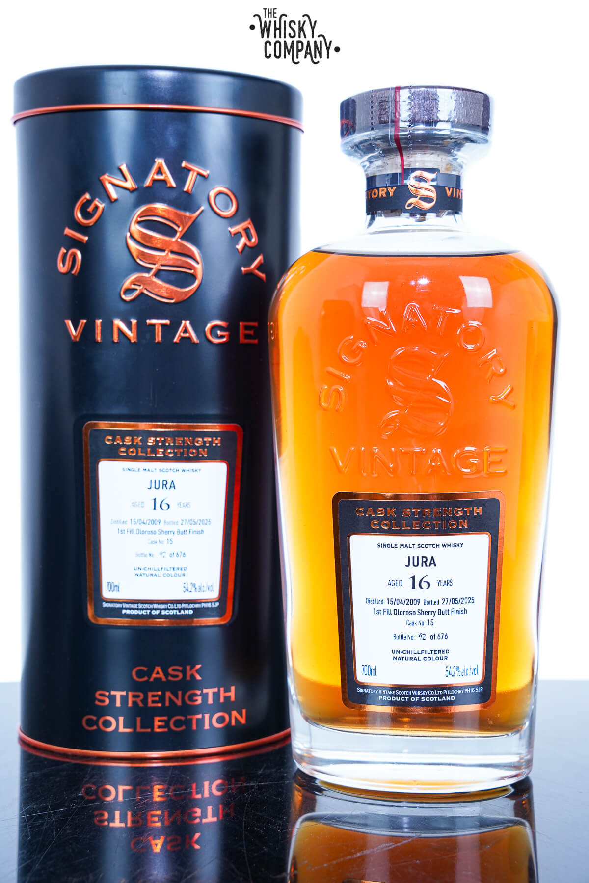 Jura 16 Year Old 2009 Signatory Cask Strength #15 54.2%