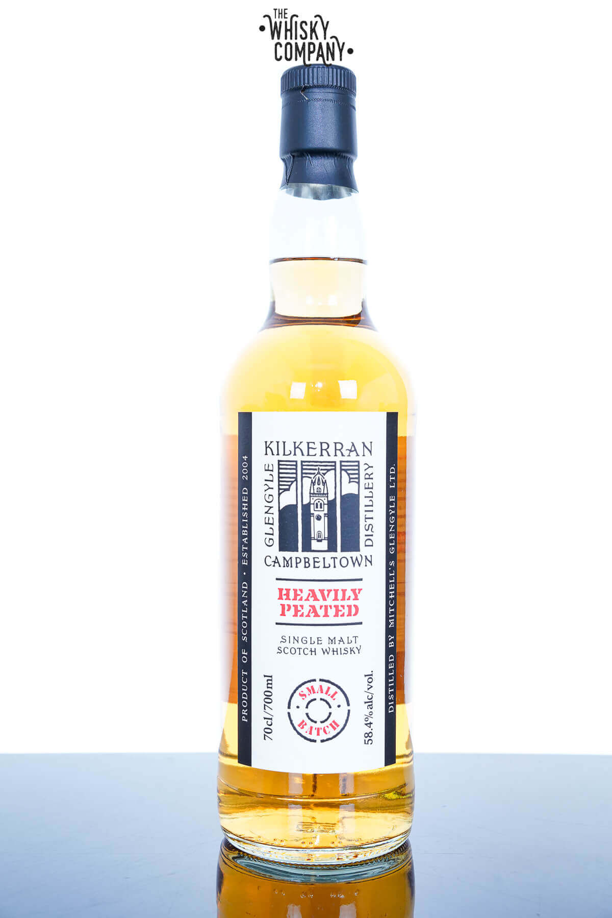 Kilkerran Heavily Peated Campbeltown Single Malt Scotch Whisky – Batch 12 (700ml)