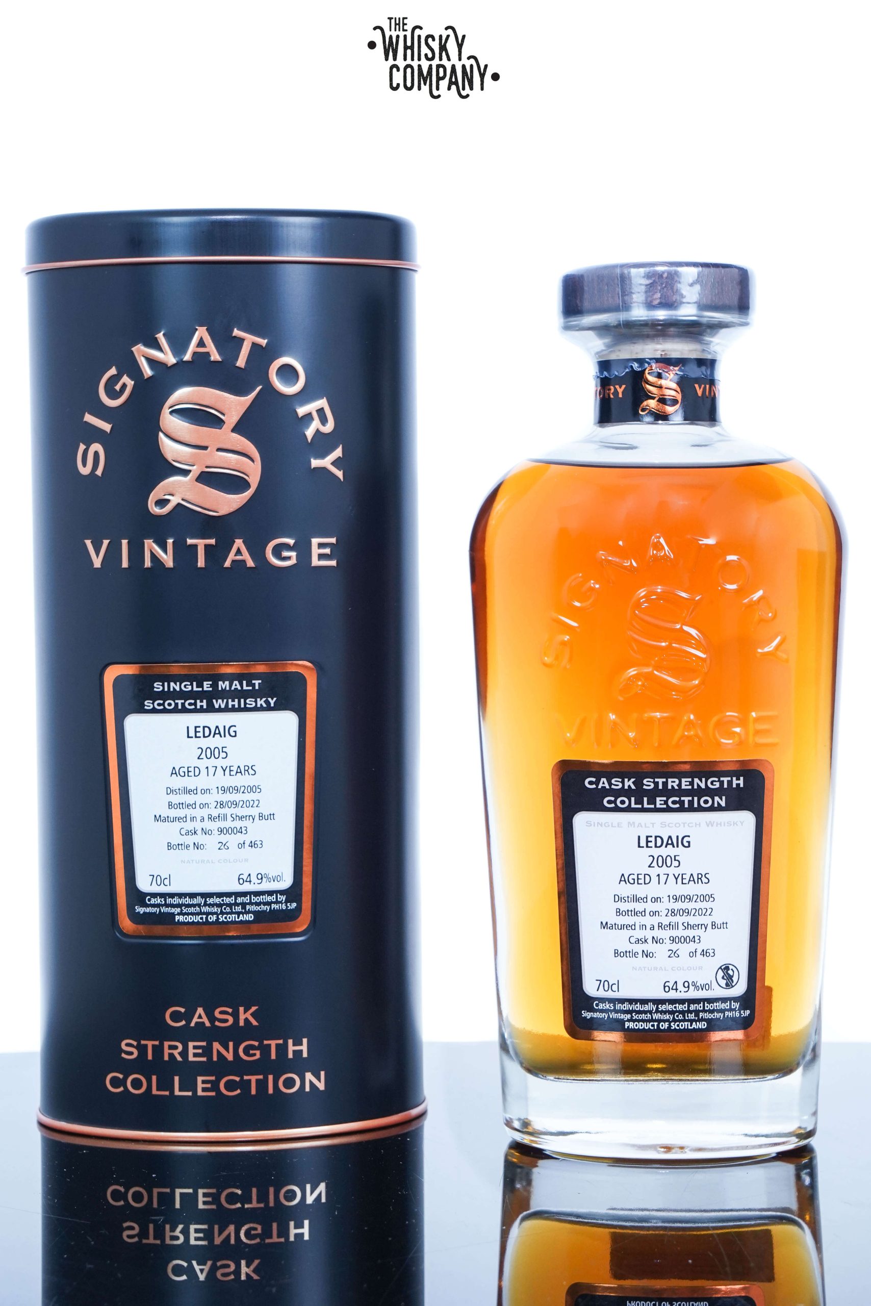 Ledaig 2005 Single Malt Scotch Whisky | Signatory Vintage