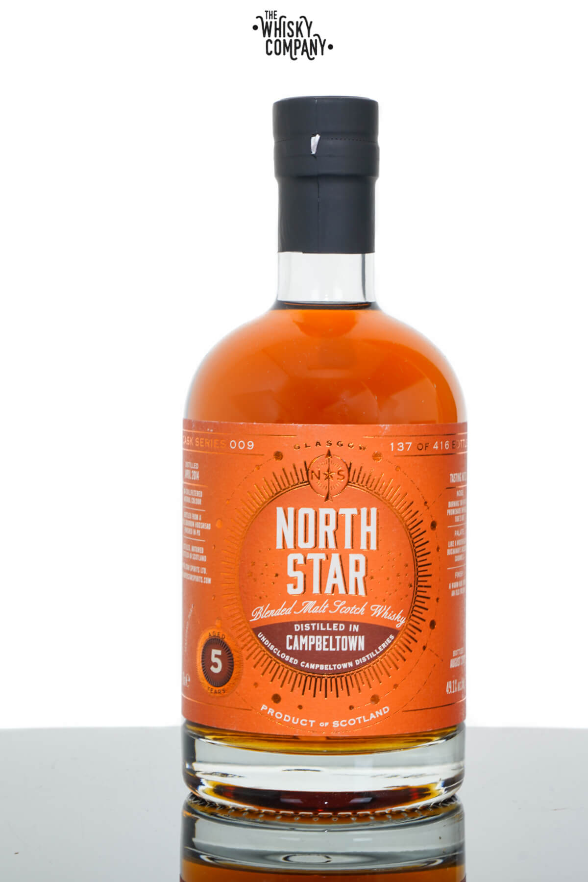 Campbeltown Aged 5 Years | Blended Scotch Malt Whisky | North Star