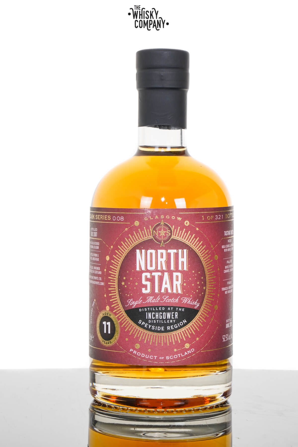 Inchgower 2007 Aged 11 Years | Single Malt Scotch Whisky | North Star