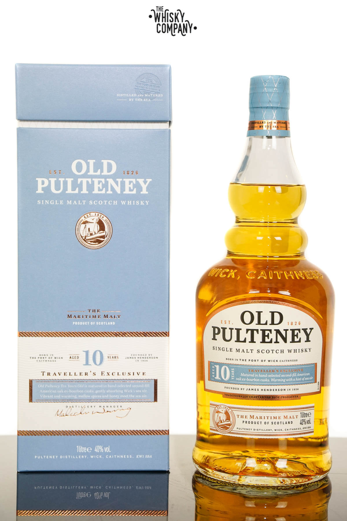 Old Pulteney 10 Years Old Traveller Exclusive 1L Single Malt