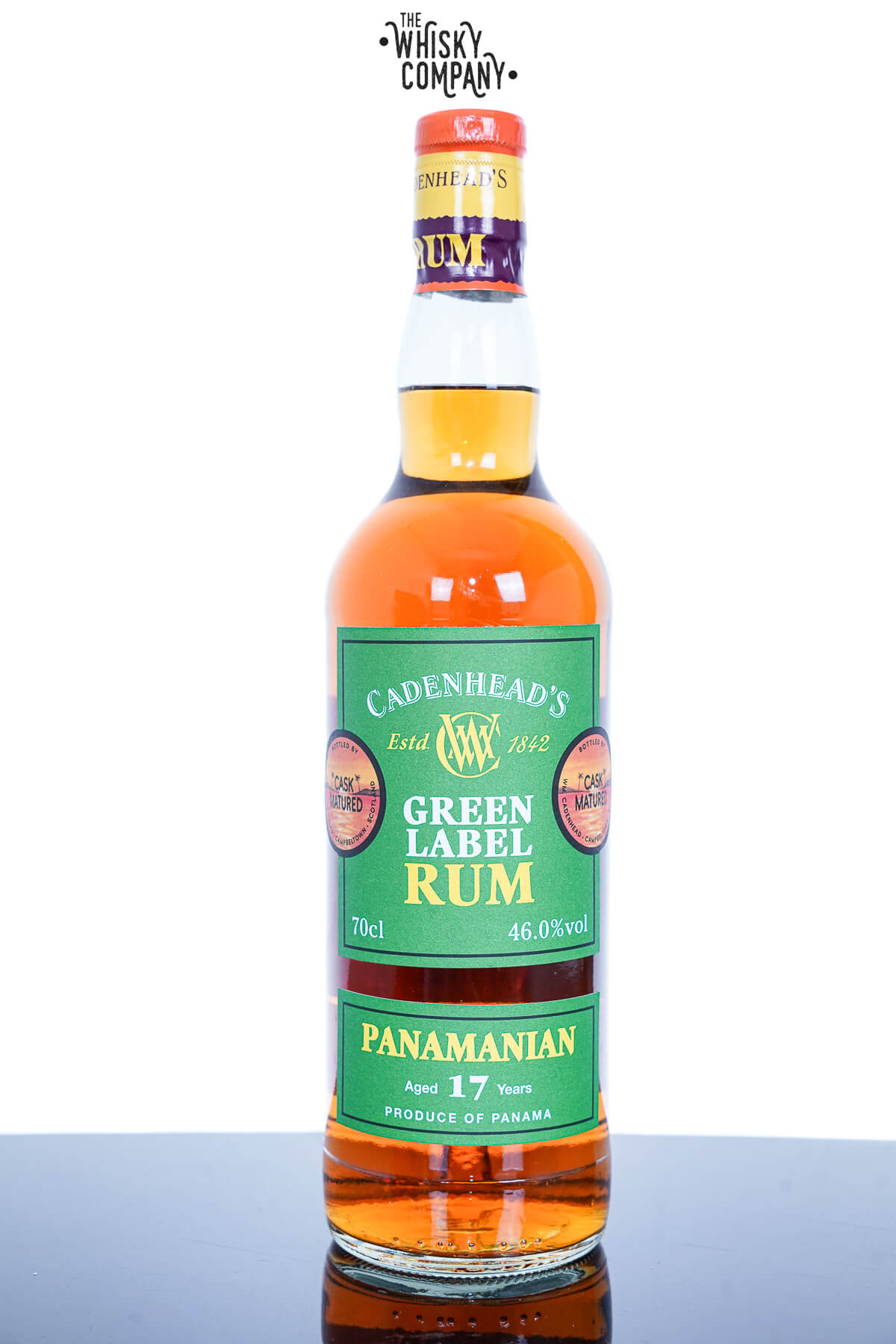 Cadenhead Panamanian 17 Year Old Green Label Rum 46% 700ml
