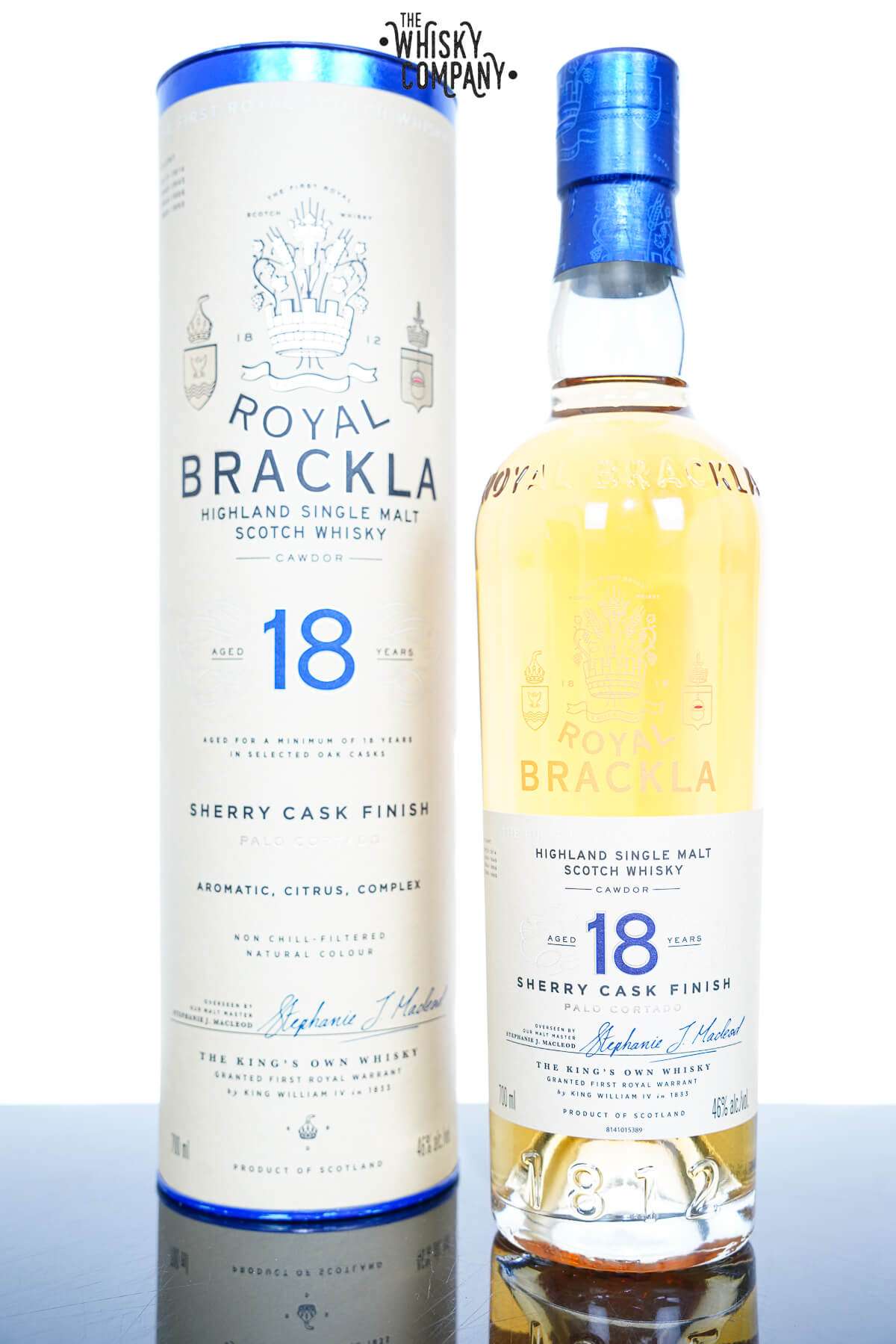 Royal Brackla 18 Years Old Palo Cortado Sherry Cask Whisky