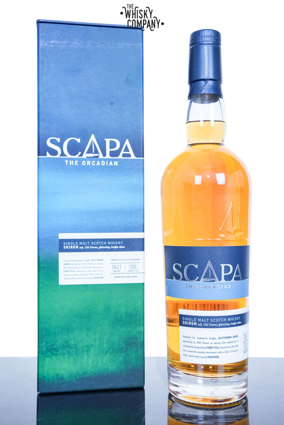 Scapa The Orcadian Skiren Island Single Malt Scotch Whisky