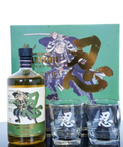 Shinobu Pure Malt Lightly Peated Japanese Whisky | Gift pack