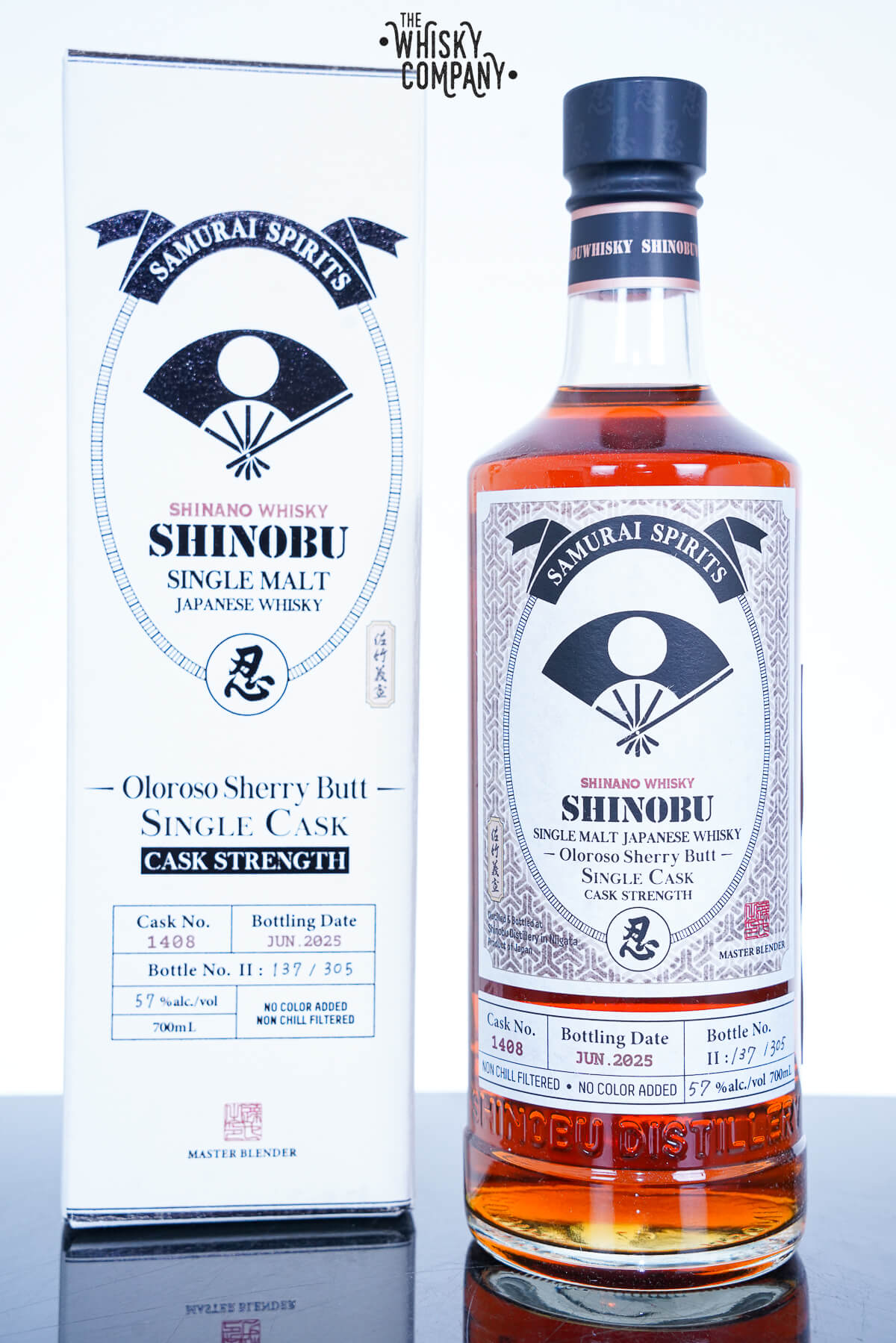 Shinobu Oloroso Sherry Butt Single Cask #1408 Cask Strength