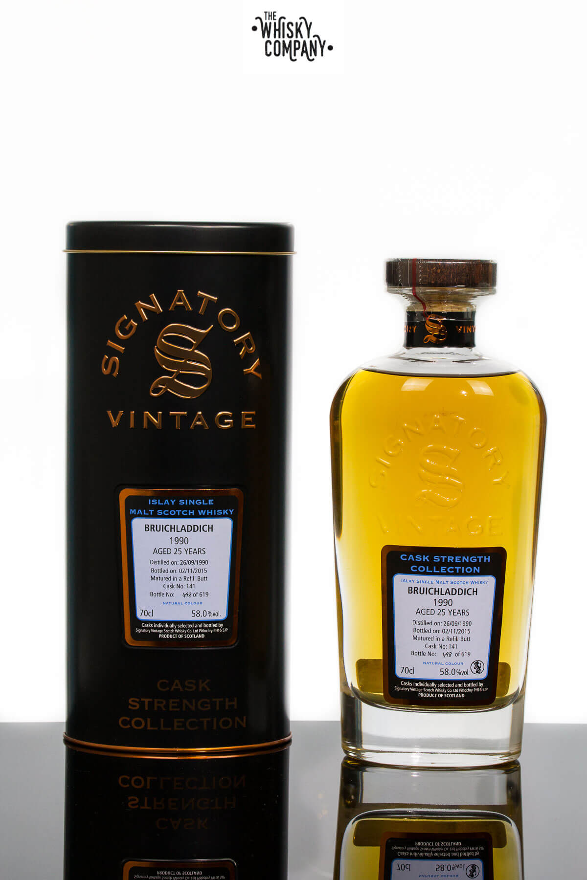 Bruichladdich 1990 Aged 25 Years | Scotch Whisky | Signatory Vintage