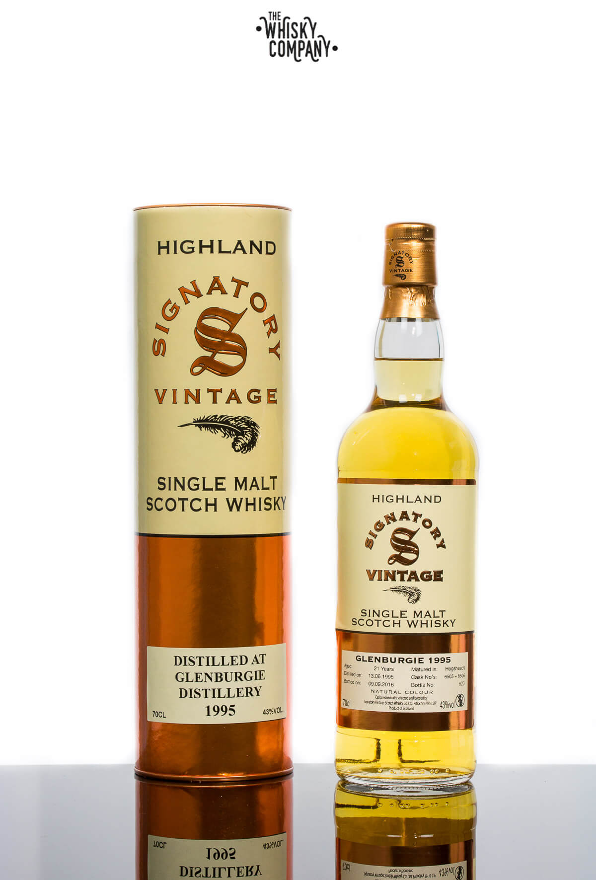 Glenburgie 1995 Aged 21 Years Single Malt Scotch Whisky – Signatory Vintage