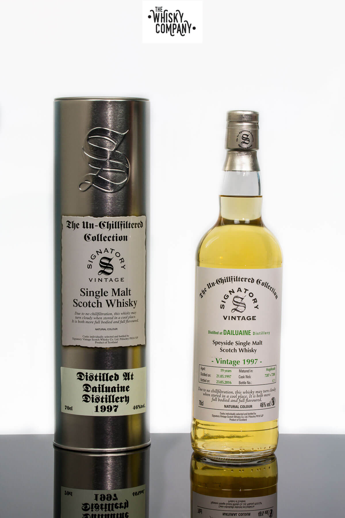 Signatory Vintage 1997 Dailuaine Aged 19 Years Single Malt Scotch Whisky (700ml)