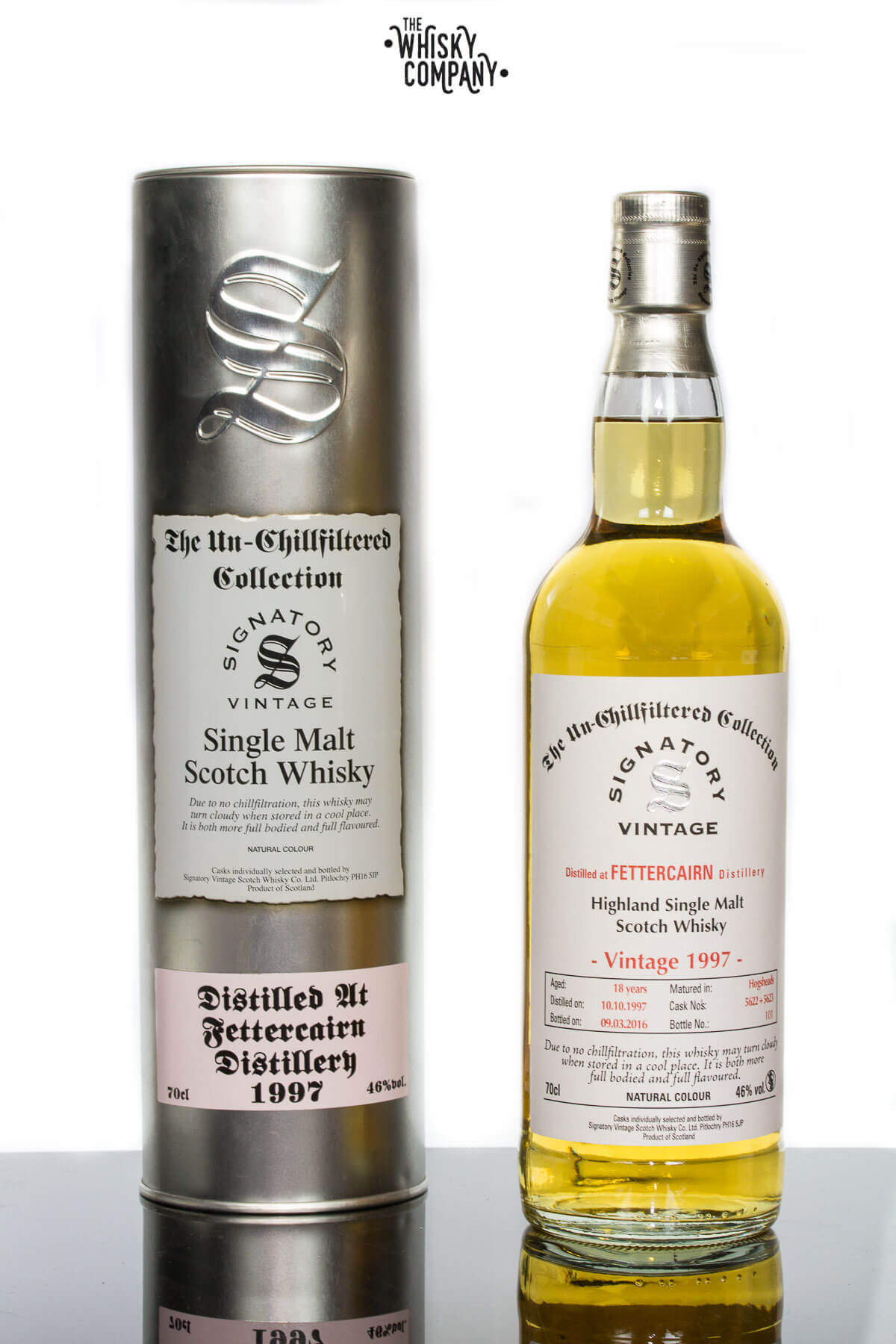 Signatory Vintage 1997 Fettercairn 18 Years Old Highland Single Malt Scotch Whisky (700ml)