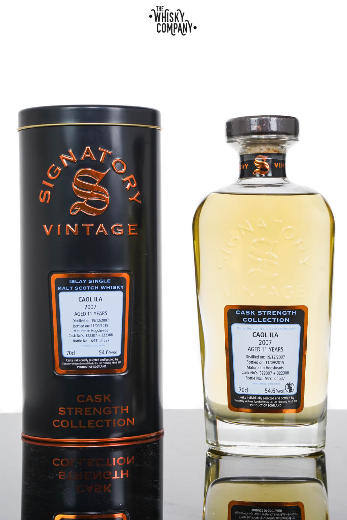 Caol Ila 2007 Aged 11 Years | Single Malt Scotch Whisky | Signatory Vintage