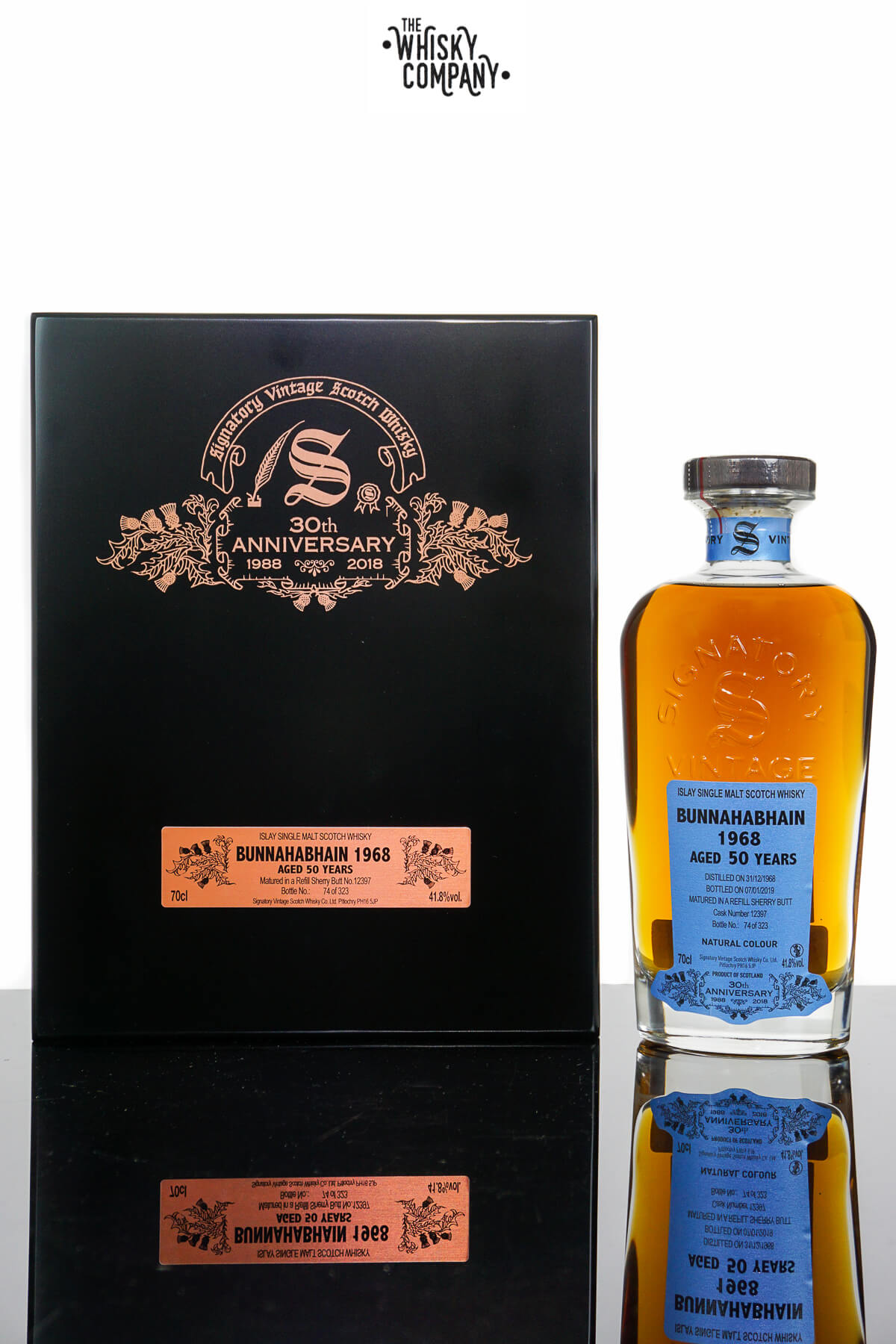 Bunnahabhain 1978 Aged 40 Years 30th Anniversary Islay Single Malt – Signatory Vintage (700ml)