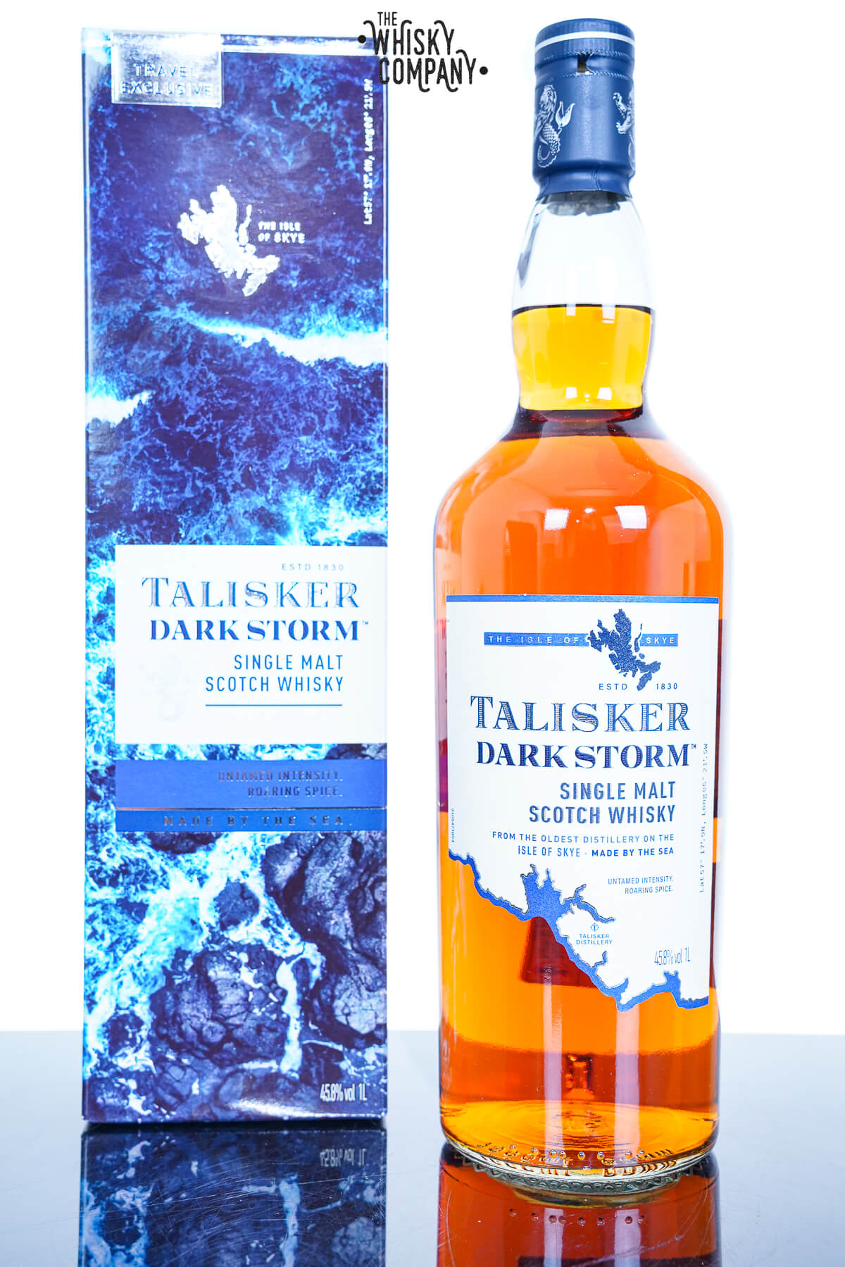 Talisker Dark Storm Travel Exclusive 1 Litre Island Single Malt Scotch Whisky