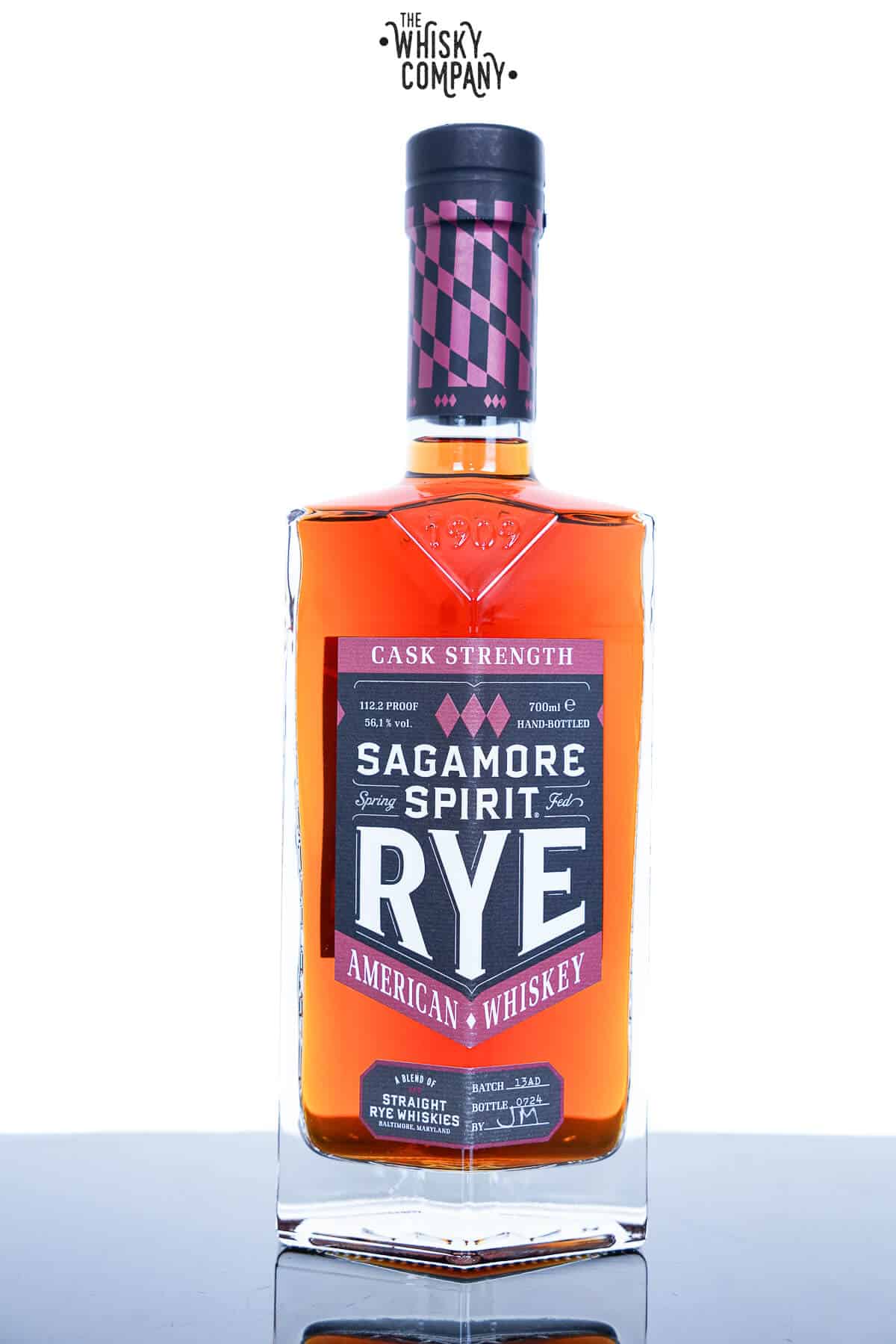 Sagamore Cask Strength Straight Rye Whiskey