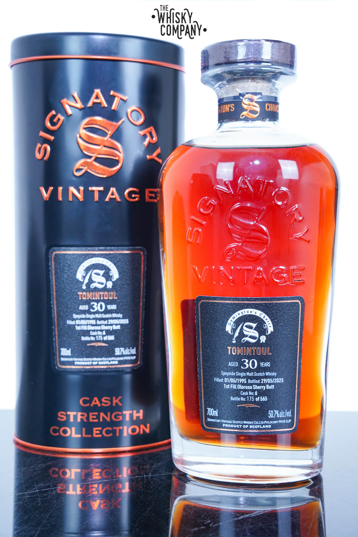 Tomintoul 30 Year Old 1995 Signatory Symington's Choice #6 50.7%