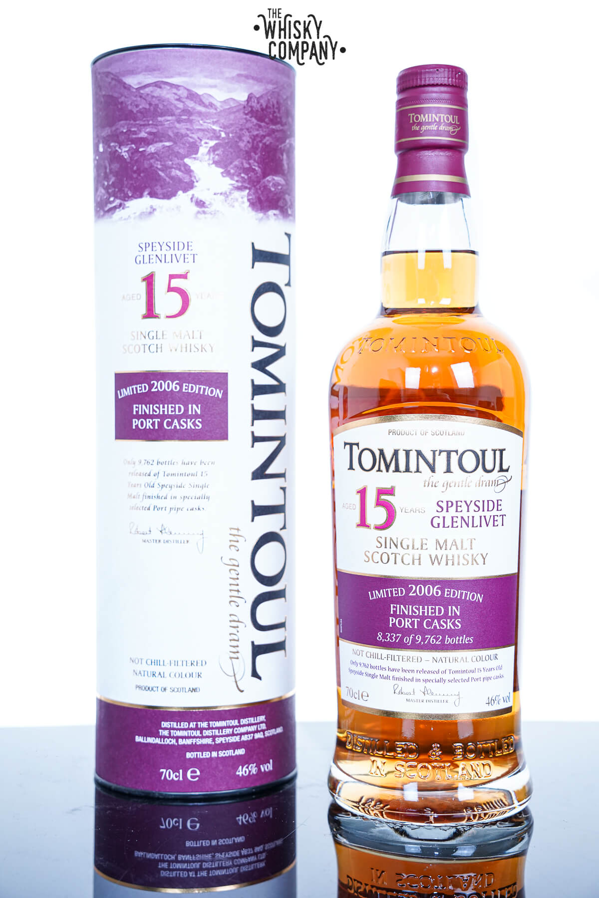 Tomintoul 15 Year Old Port Cask Finish