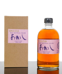 Akashi White Oak Sake Cask Aged 3 Years Japanese Single Malt Whisky (500ml)